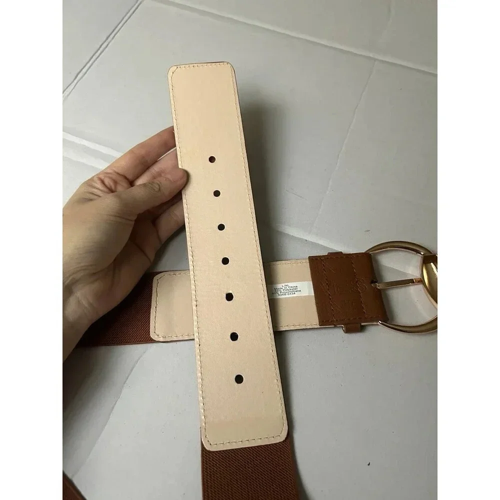 Nine West Brown Belt Elastic L/XL